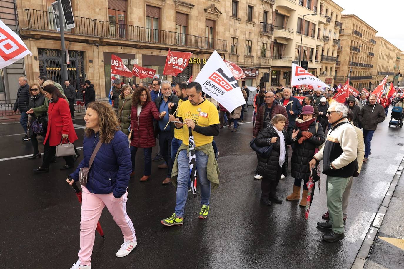 Salamanca marcha por el Día Internacional de los Trabajadores