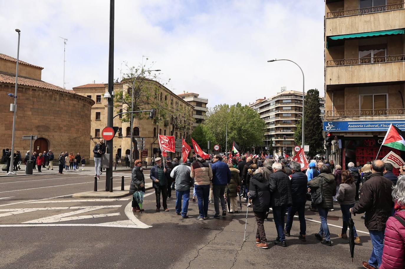 Salamanca marcha por el Día Internacional de los Trabajadores