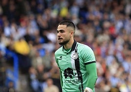 Iván Martínez, portero de Unionistas de Salamanca