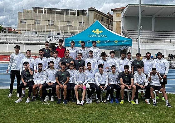El Caja Rural Atlético Salamanca, en la segunda jornada.