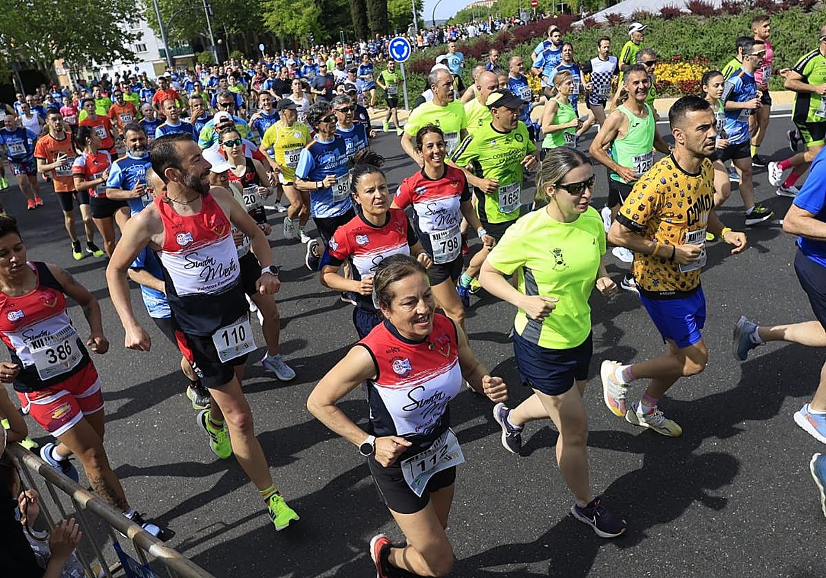 La XII Carrera Cívico-Militar &#039;San Fernando&#039; de Salamanca, en imágenes