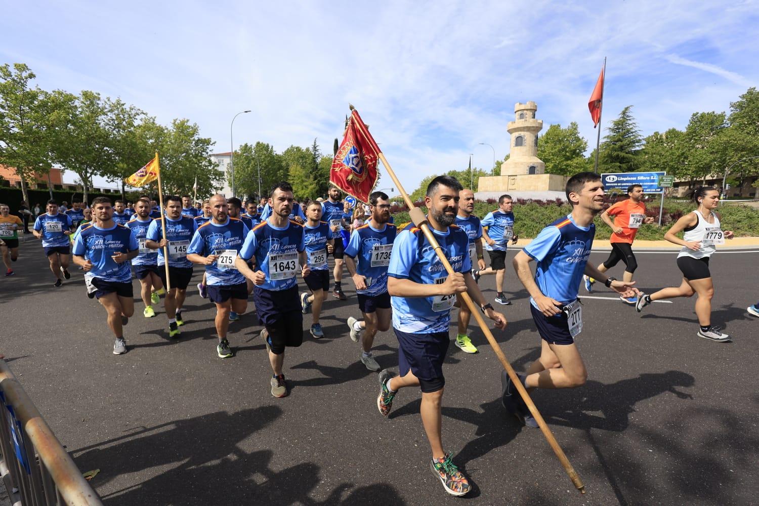 La XII Carrera Cívico-Militar &#039;San Fernando&#039; de Salamanca, en imágenes