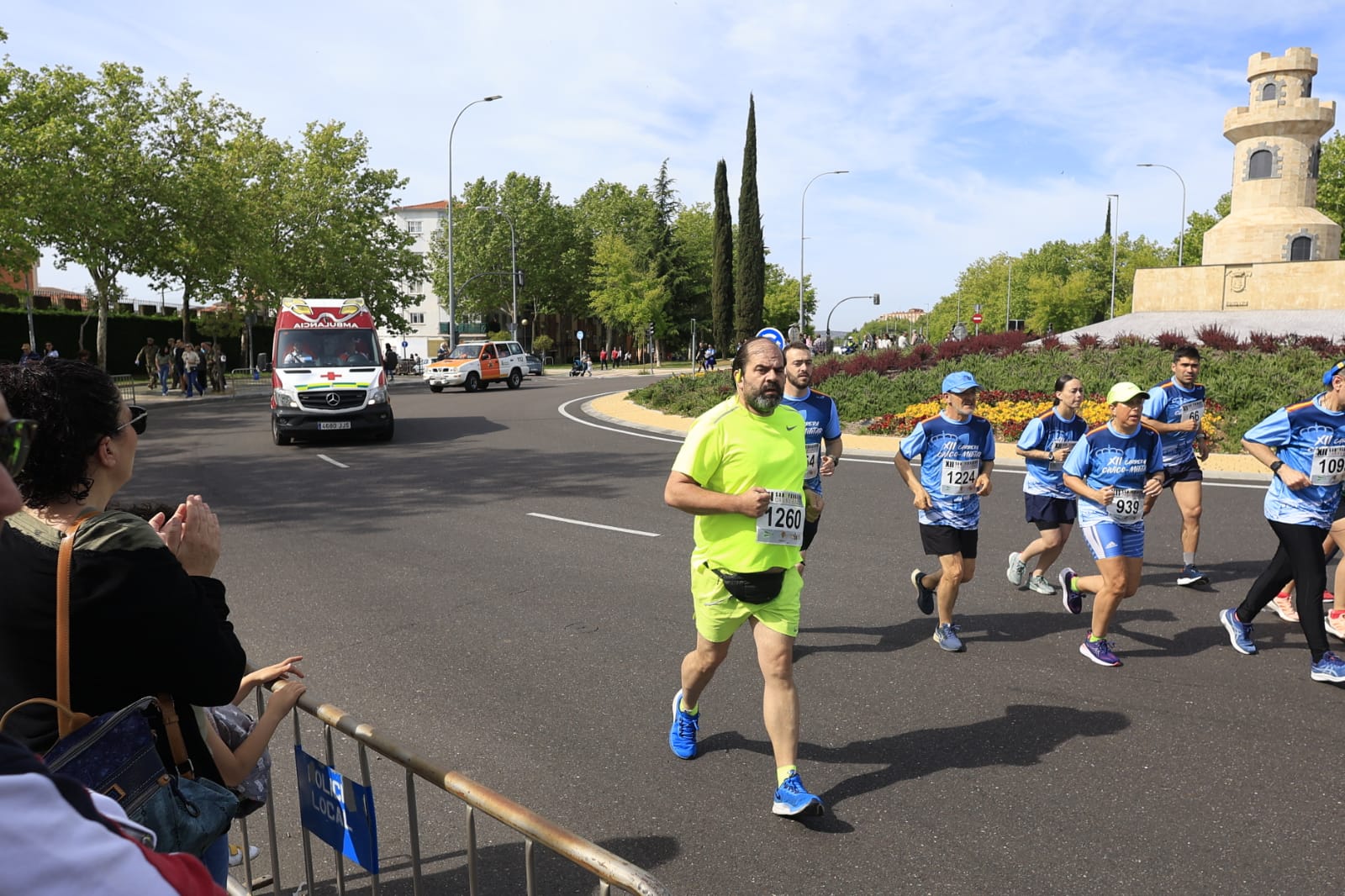 La XII Carrera Cívico-Militar &#039;San Fernando&#039; de Salamanca, en imágenes