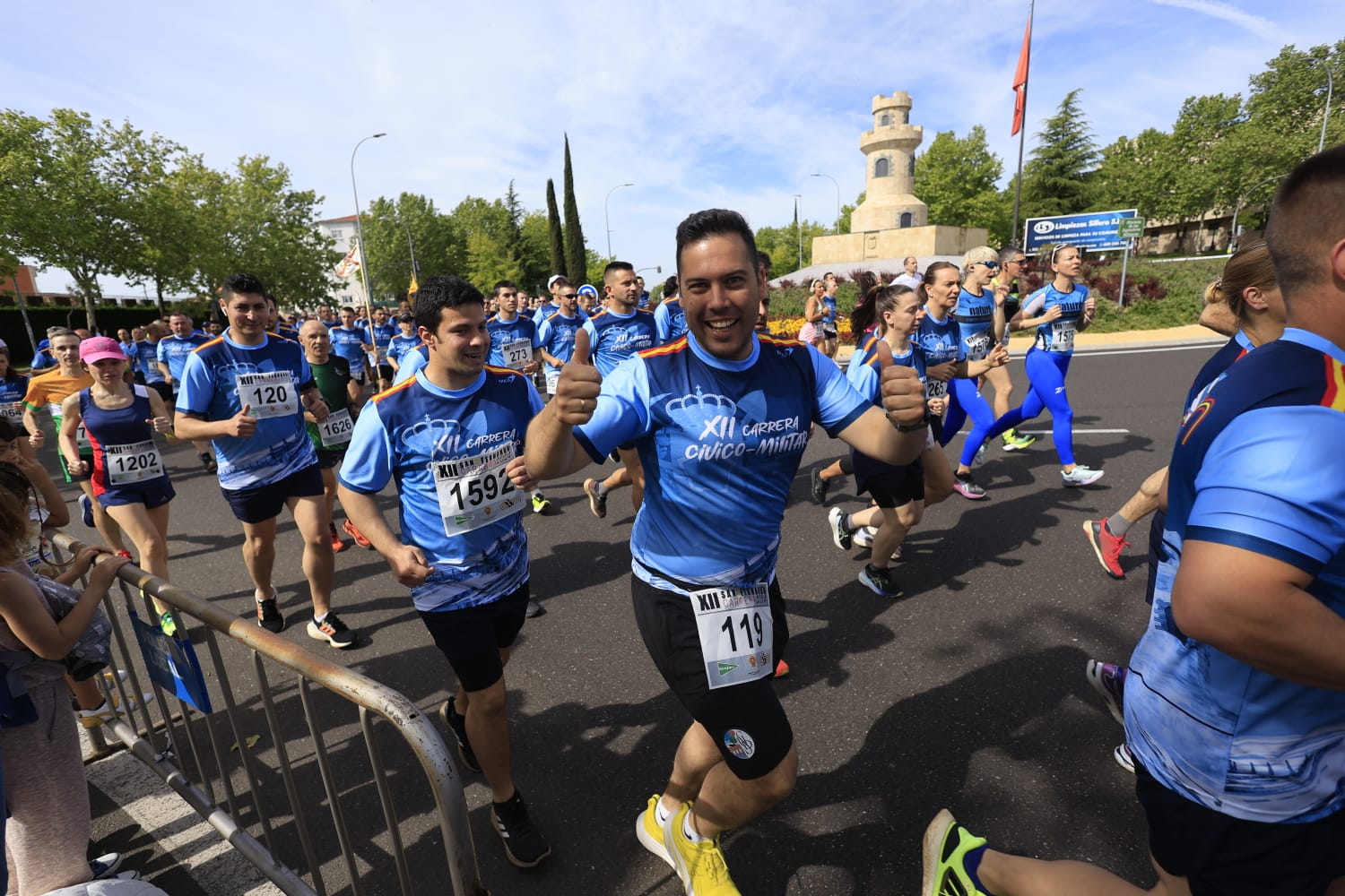 La XII Carrera Cívico-Militar &#039;San Fernando&#039; de Salamanca, en imágenes