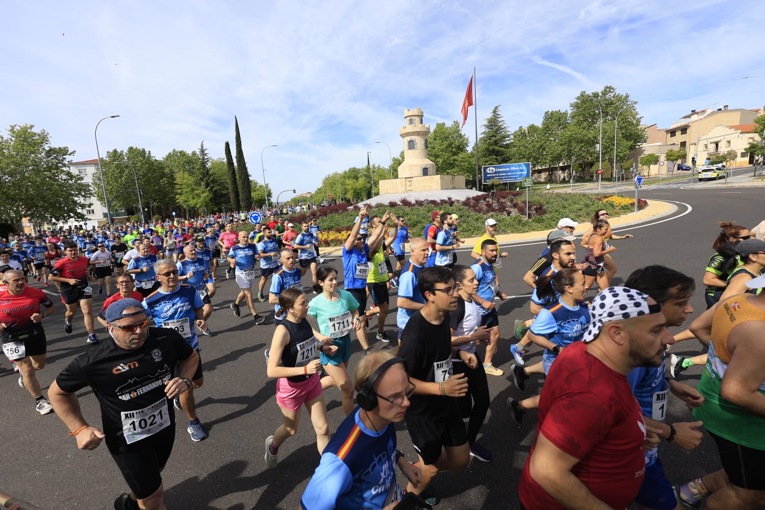 La XII Carrera Cívico-Militar &#039;San Fernando&#039; de Salamanca, en imágenes