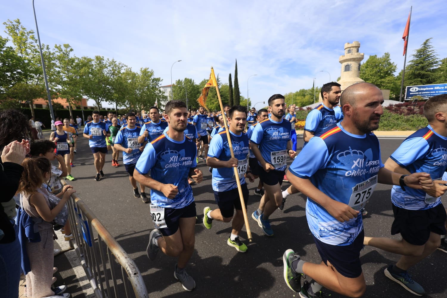 La XII Carrera Cívico-Militar &#039;San Fernando&#039; de Salamanca, en imágenes