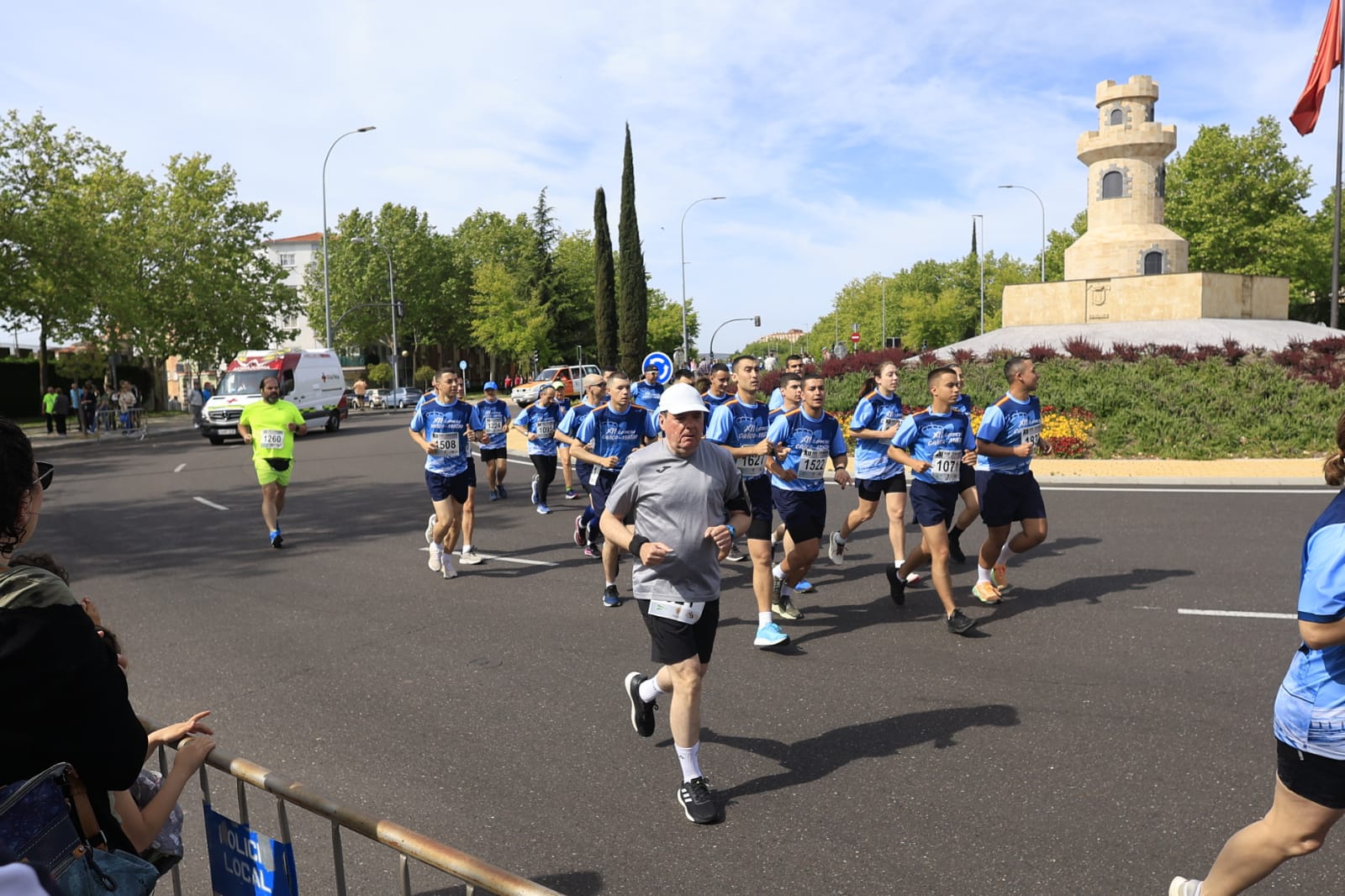 La XII Carrera Cívico-Militar &#039;San Fernando&#039; de Salamanca, en imágenes