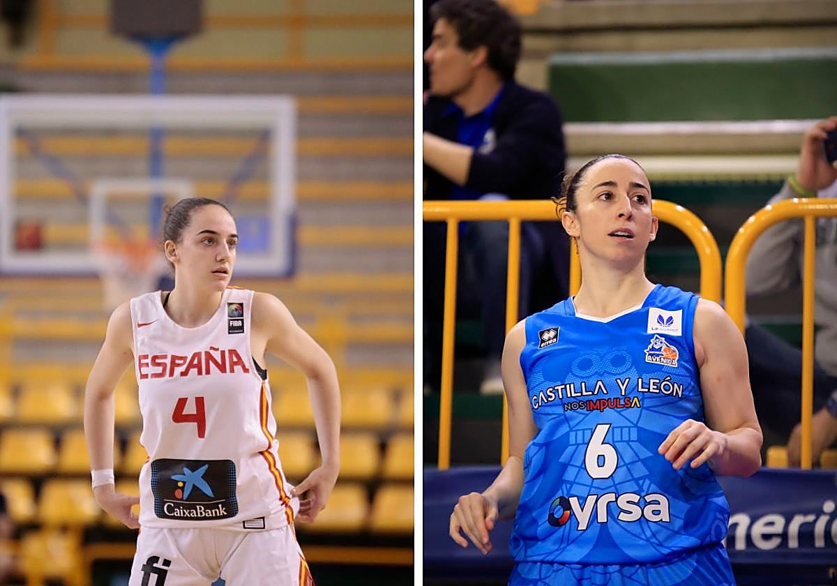 Iyana Martín y Silvia Domínguez