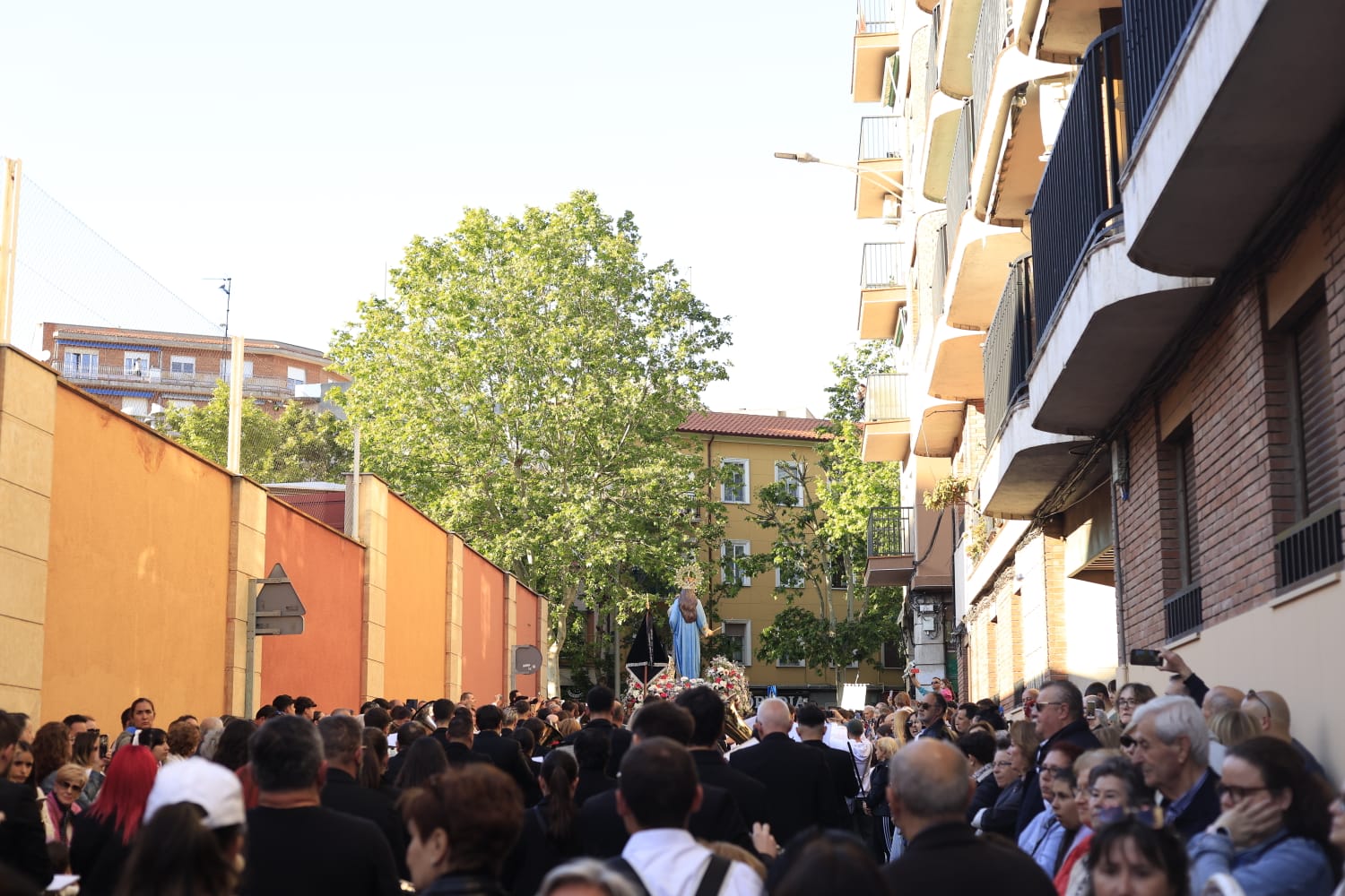 En imágenes, la procesión en honor a Maria Auxiliadora