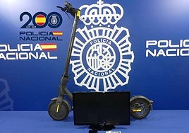 Pertenencias sustraídas por los agentes
