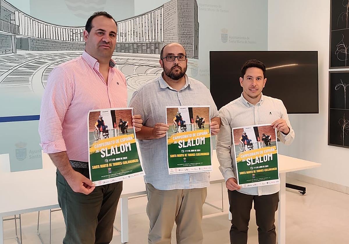 Presentación del Campeonato de España de Slalom en Silla de Ruedas.