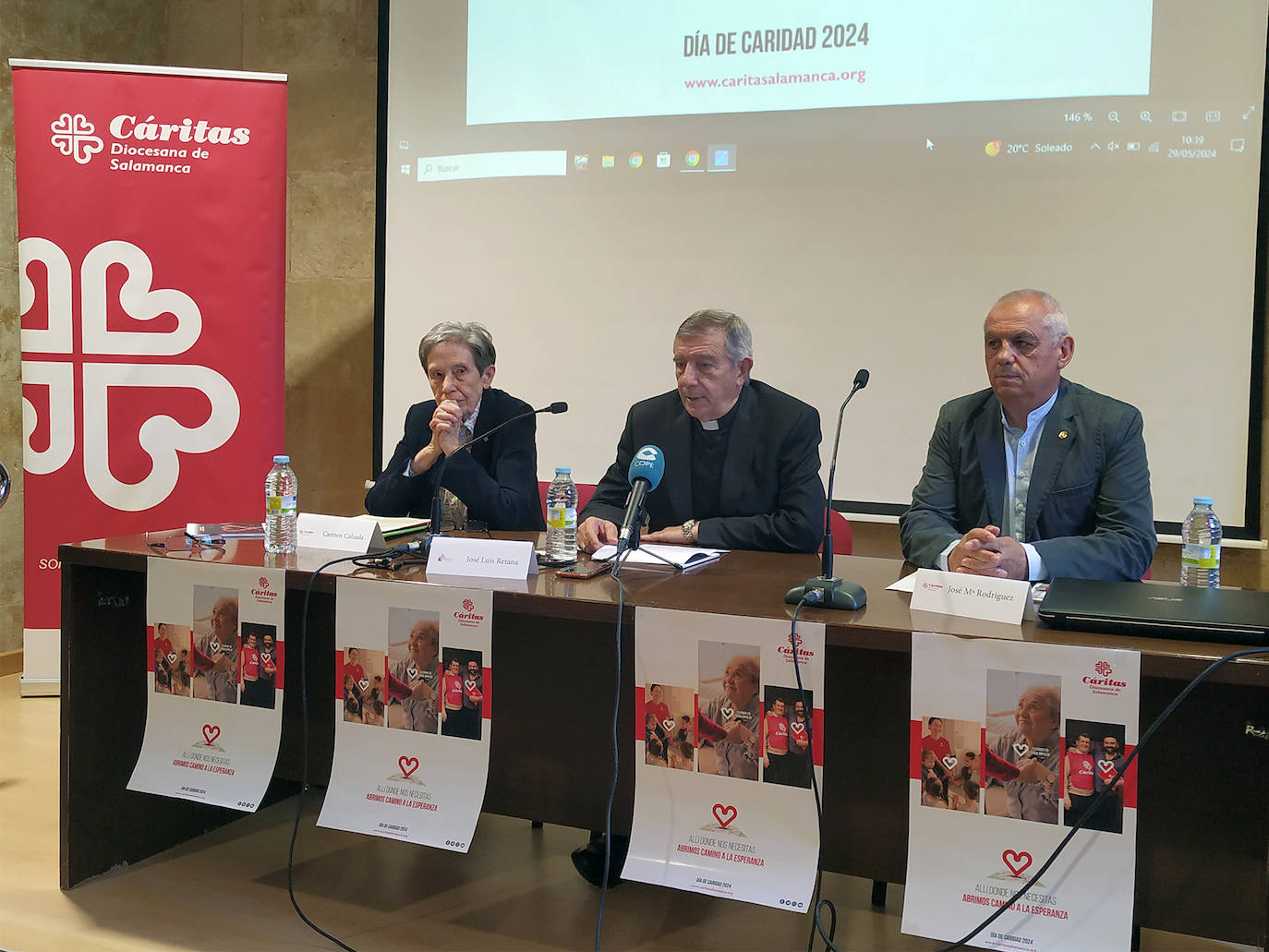 Presentación de la Memoria 2023 de Cáritas