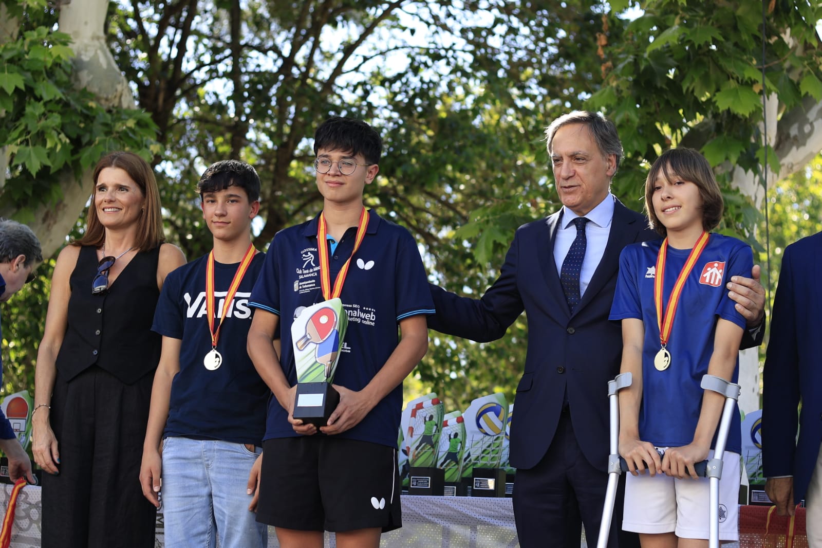 Entrega de premios de los Juegos Escolares 2023-24 en Salamanca