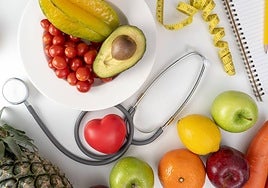 Alimentos sanos e incluidos dentro de la dieta mediterránea.