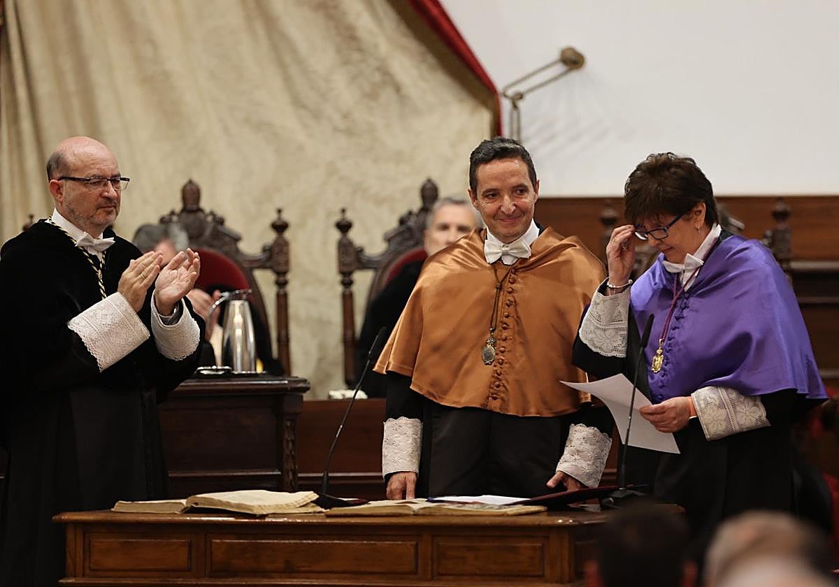 La toma de posesión de Corchado, en imágenes