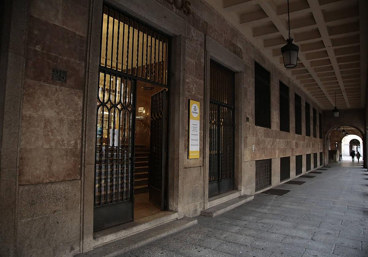 Foto de archivo de la Oficina Central de Correos de Salamanca