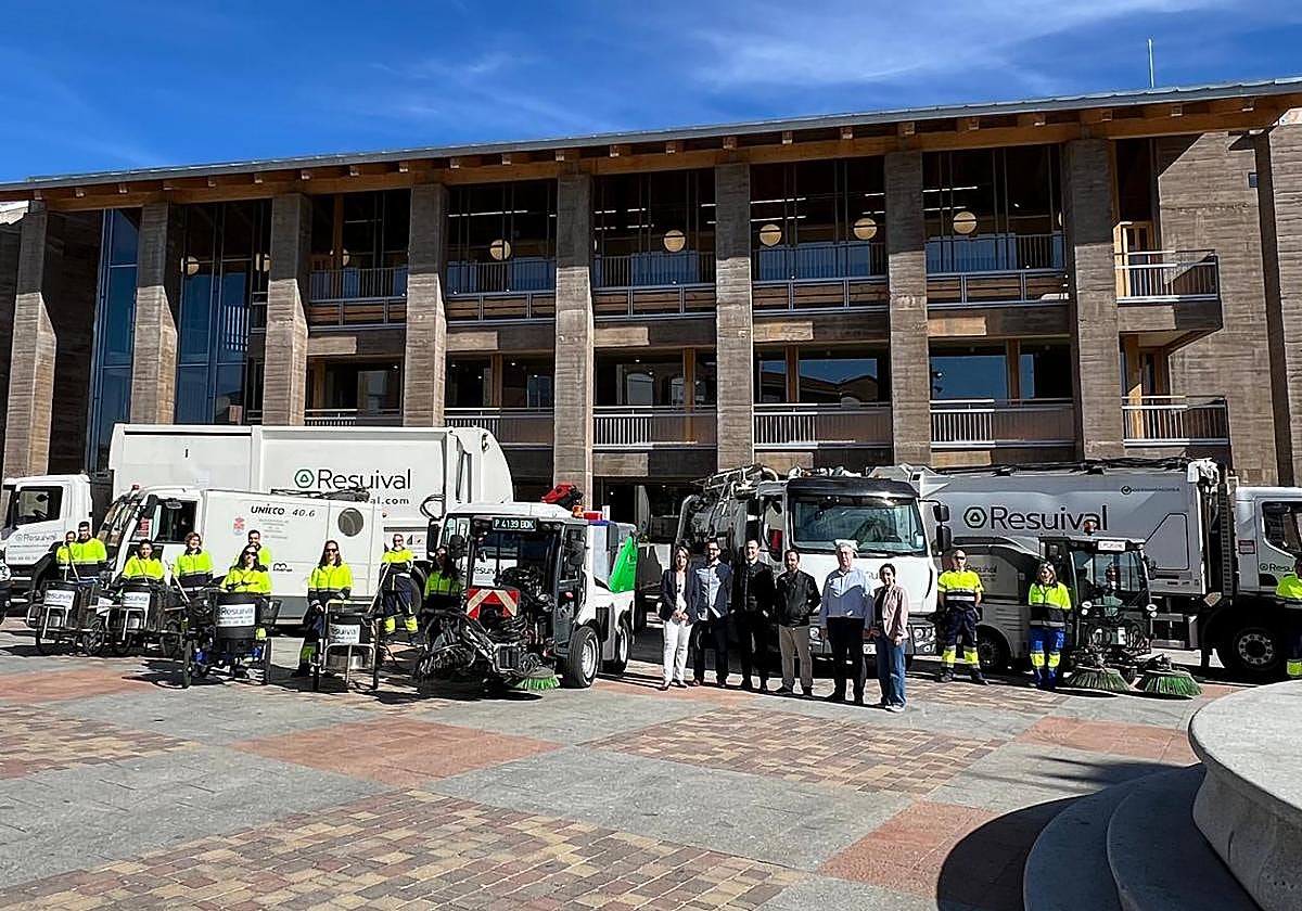 Carbajosa adjudica por 1,8 millones de euros su servicio de limpieza y recogida de basura