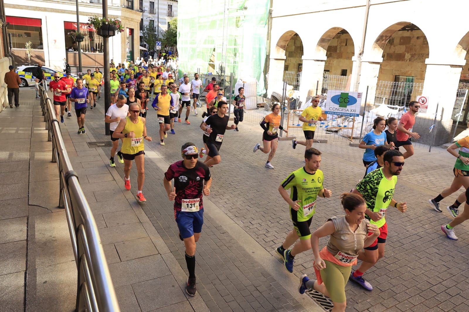 Pasos por la donación en la X Carrera Alcer de Salamanca
