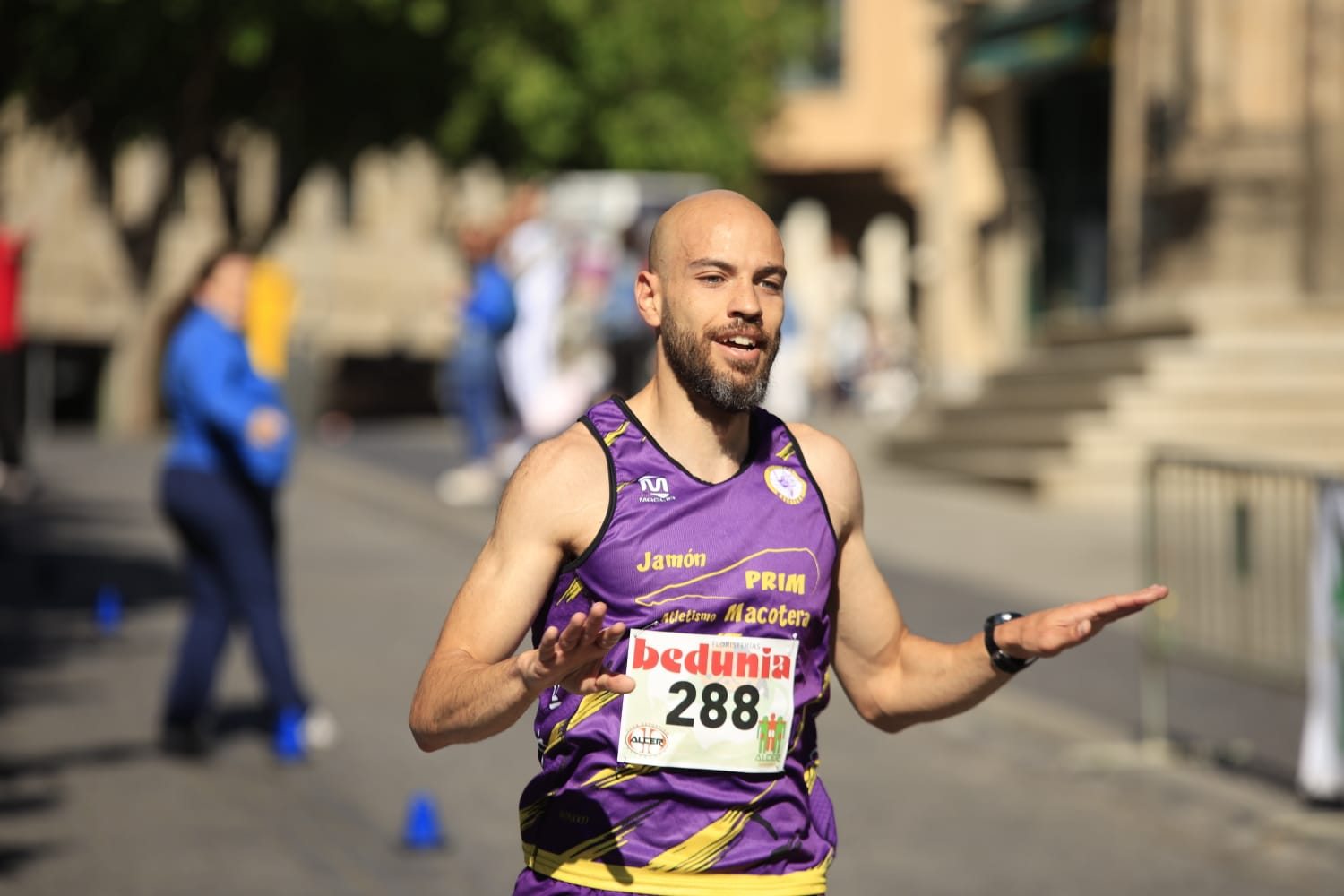 Pasos por la donación en la X Carrera Alcer de Salamanca