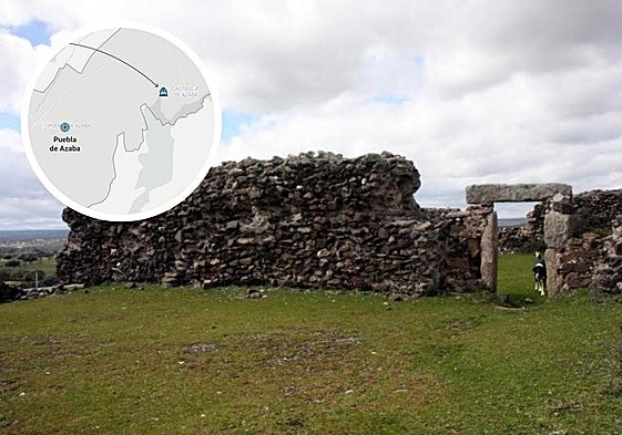 Los restos de la antigua fortaleza de Castillejo.