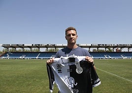 Jordi Tur, en su presentación con Unionistas de Salamanca