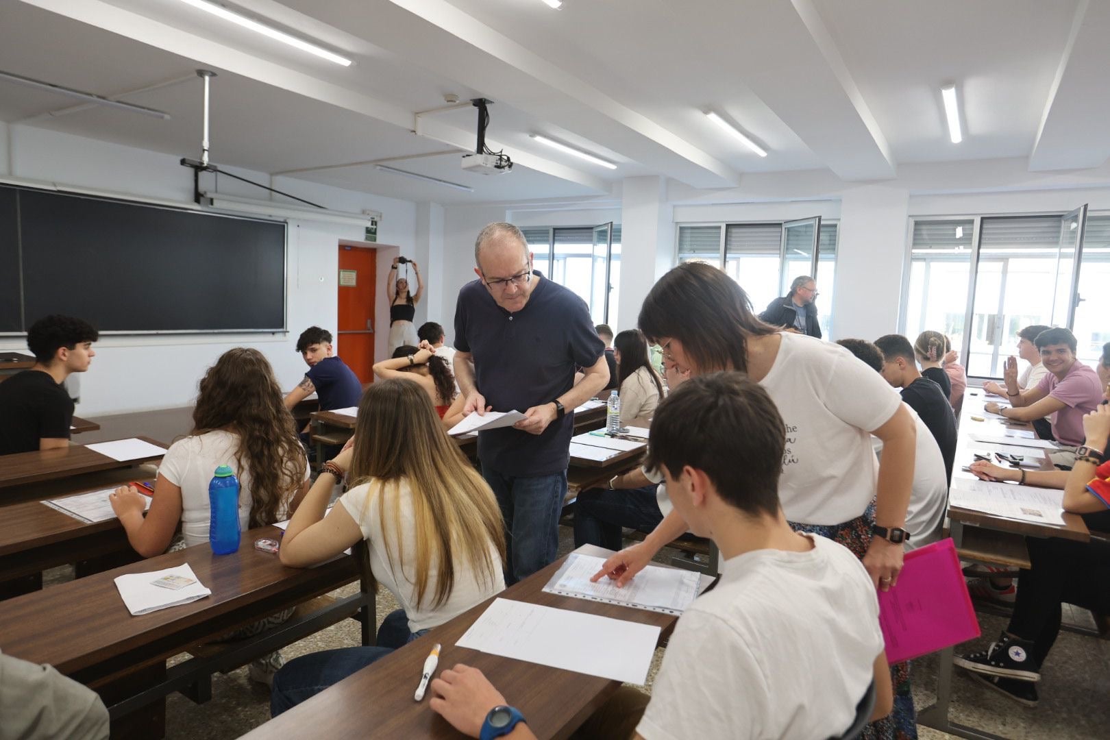 Comienzan las pruebas de la EBAU en la Universidad de Salamanca