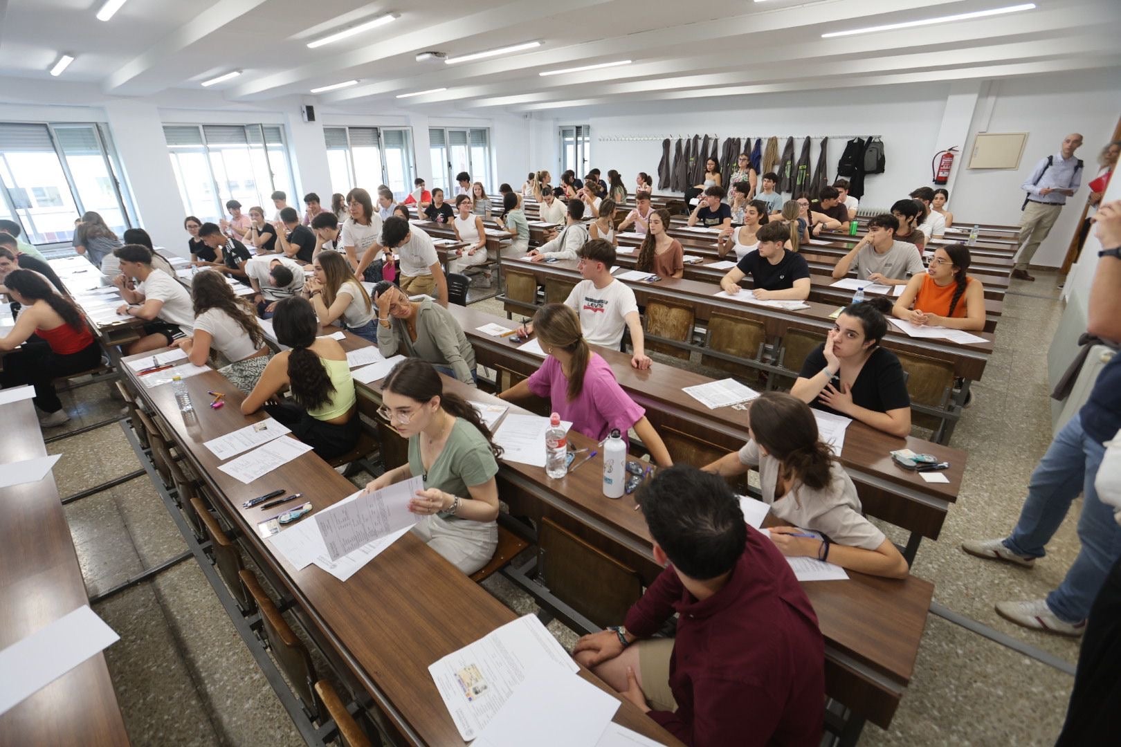 Comienzan las pruebas de la EBAU en la Universidad de Salamanca