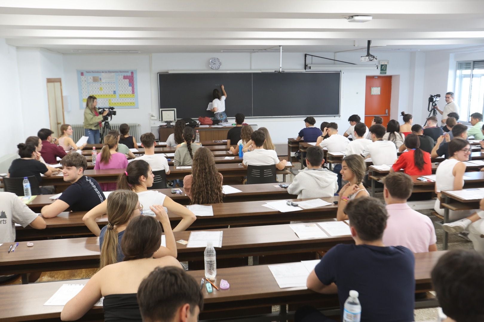 Comienzan las pruebas de la EBAU en la Universidad de Salamanca