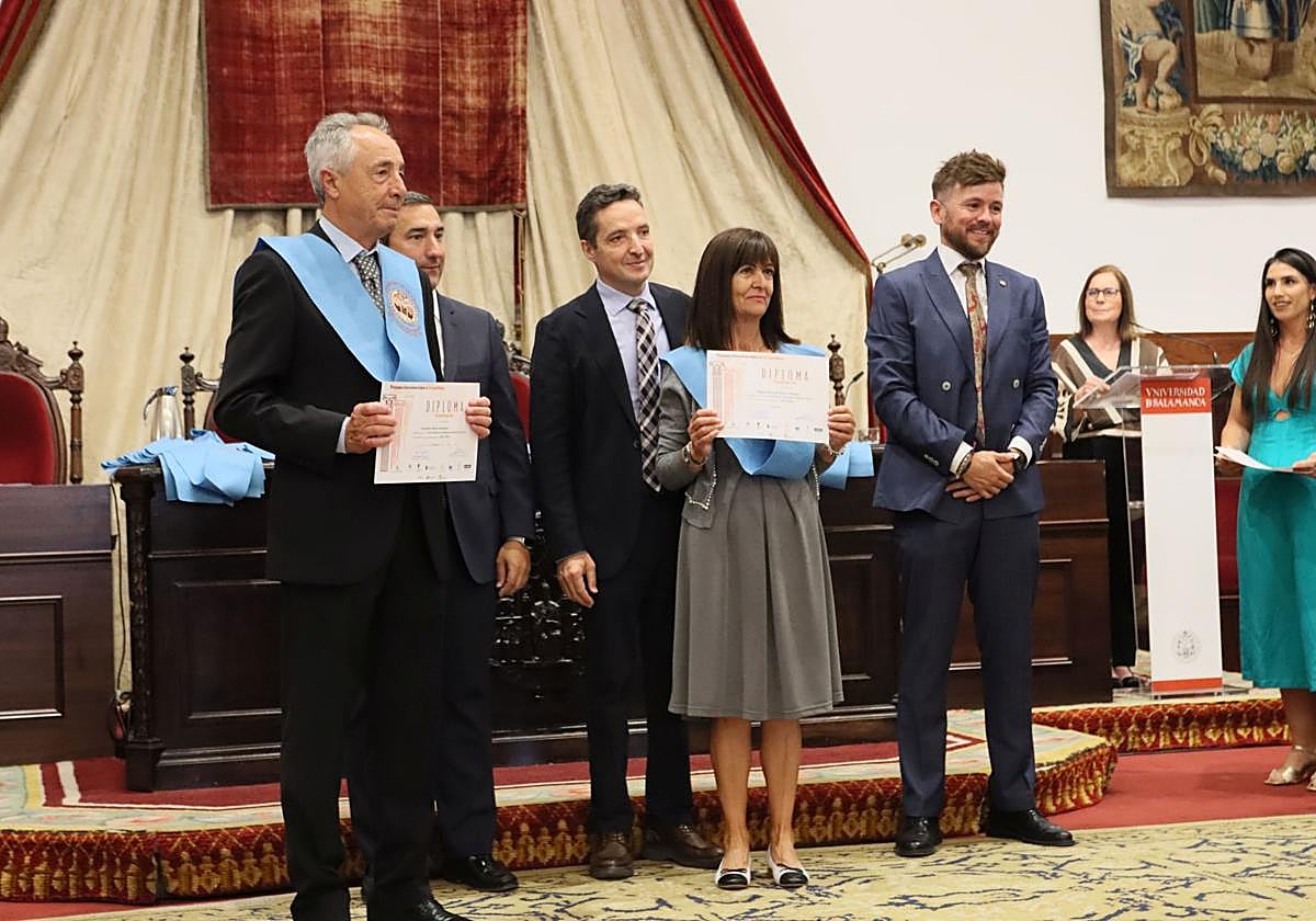 Acto de Clausura del Programa Interuniversitario de la Experiencia en el Paraninfo de la Universidad de Salamanca