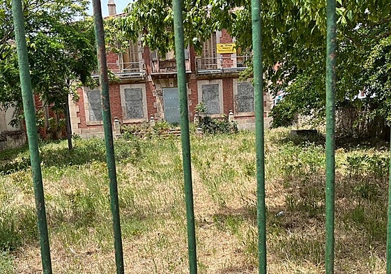 Aspecto del palacete del paseo de la Estación de Salamanca este miércoles 5 de junio de 2024.