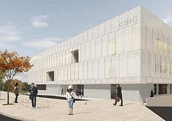 La nueva sede del Irnasa proyectada en el campus agroalimentario de Salamanca.