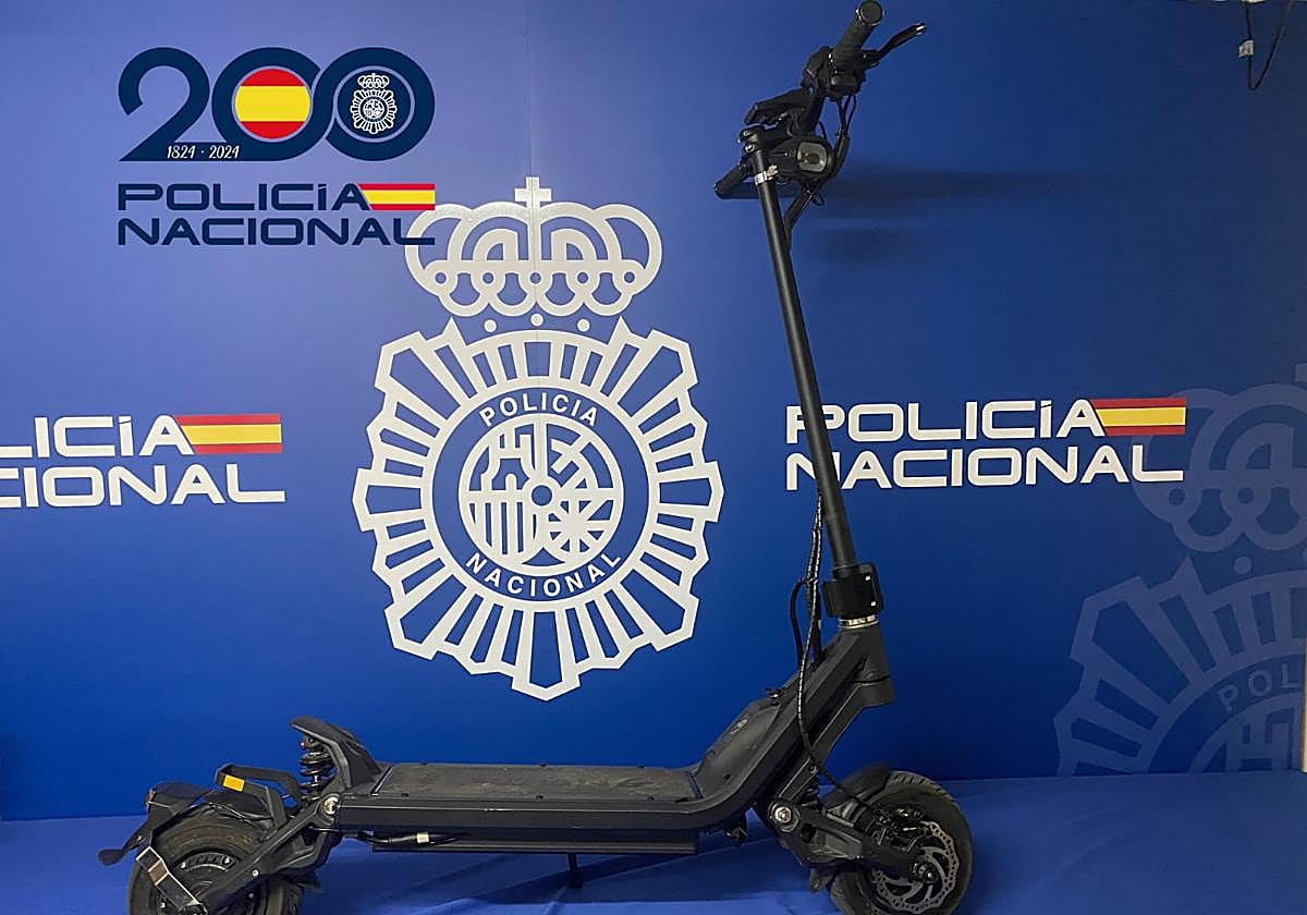 Detenido en Salamanca tras robar de un garaje un patinete valorado en 2.800 euros