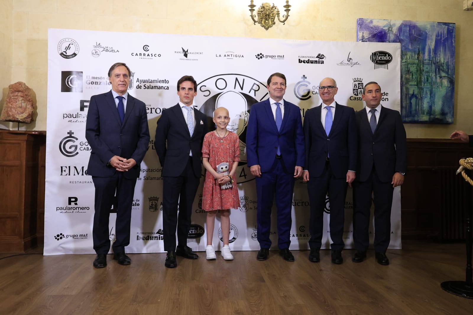 María, la princesa guerrera, une a Salamanca en una cena benéfica