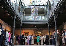 Carbayo ofrece la tradicional recepción en la Casa Lis por San Juan de Sahagún