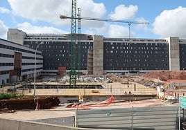 Obras en el Hospital de Salamanca.