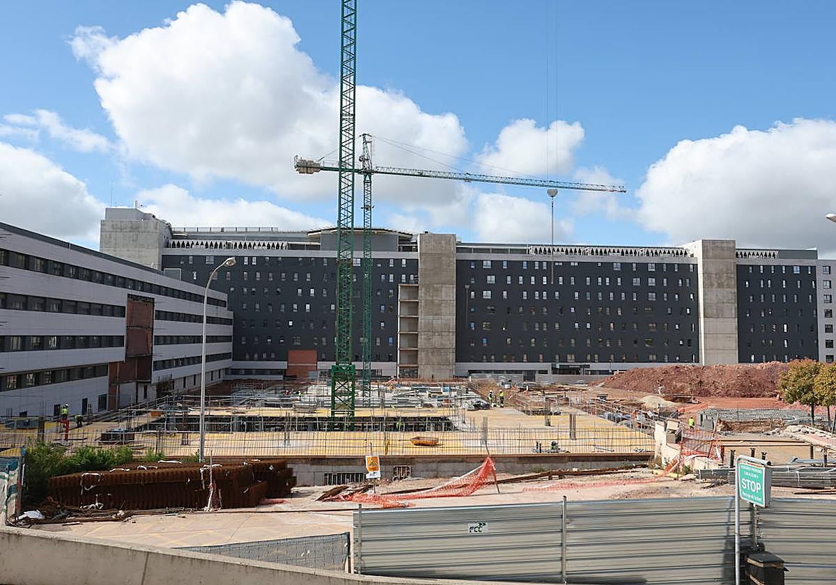 Obras en el Hospital de Salamanca.