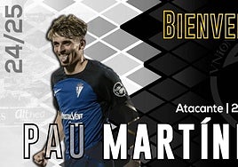 El extremo Pau Martínez llega a la banda derecha de Unionistas