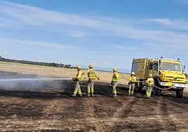 Imagen de archivo de un reciente incendio.