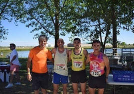 Los tres primeros clasificados