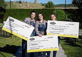 Las tres finalistas del IV Concurso Nacional de Camareros y Metres