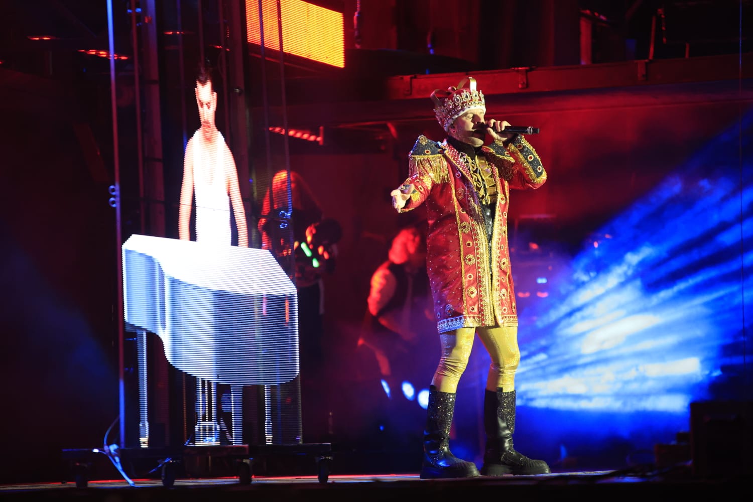 La actuación de Panorama en Castellanos de Villiquera, en imágenes