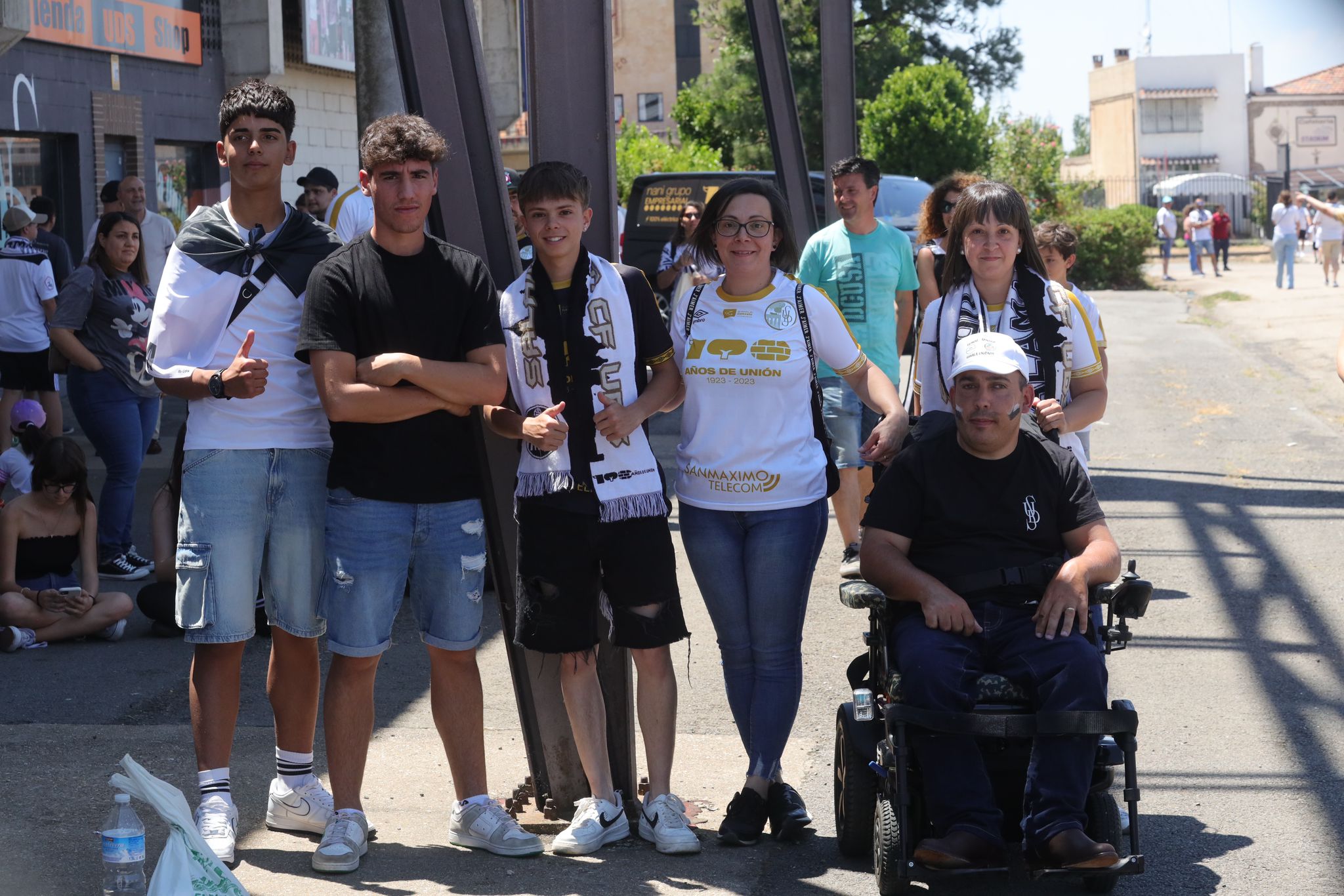 La Fan Zone del Salamanca UDS, en imágenes