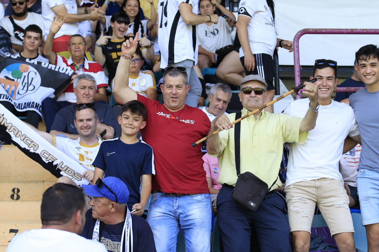 La grada del Helmántico, en la final por el ascenso a Segunda RFEF