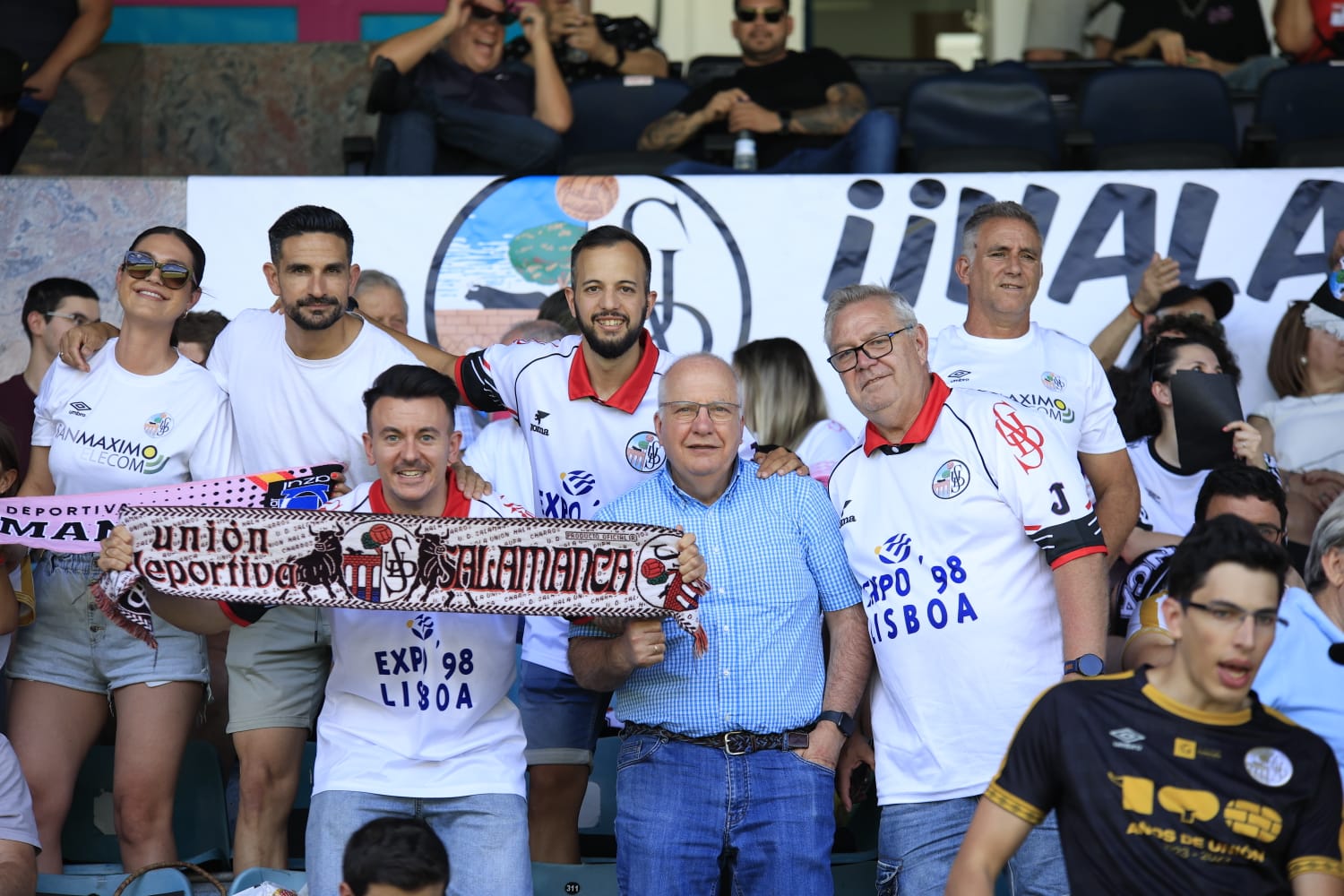 La grada del Helmántico, en la final por el ascenso a Segunda RFEF