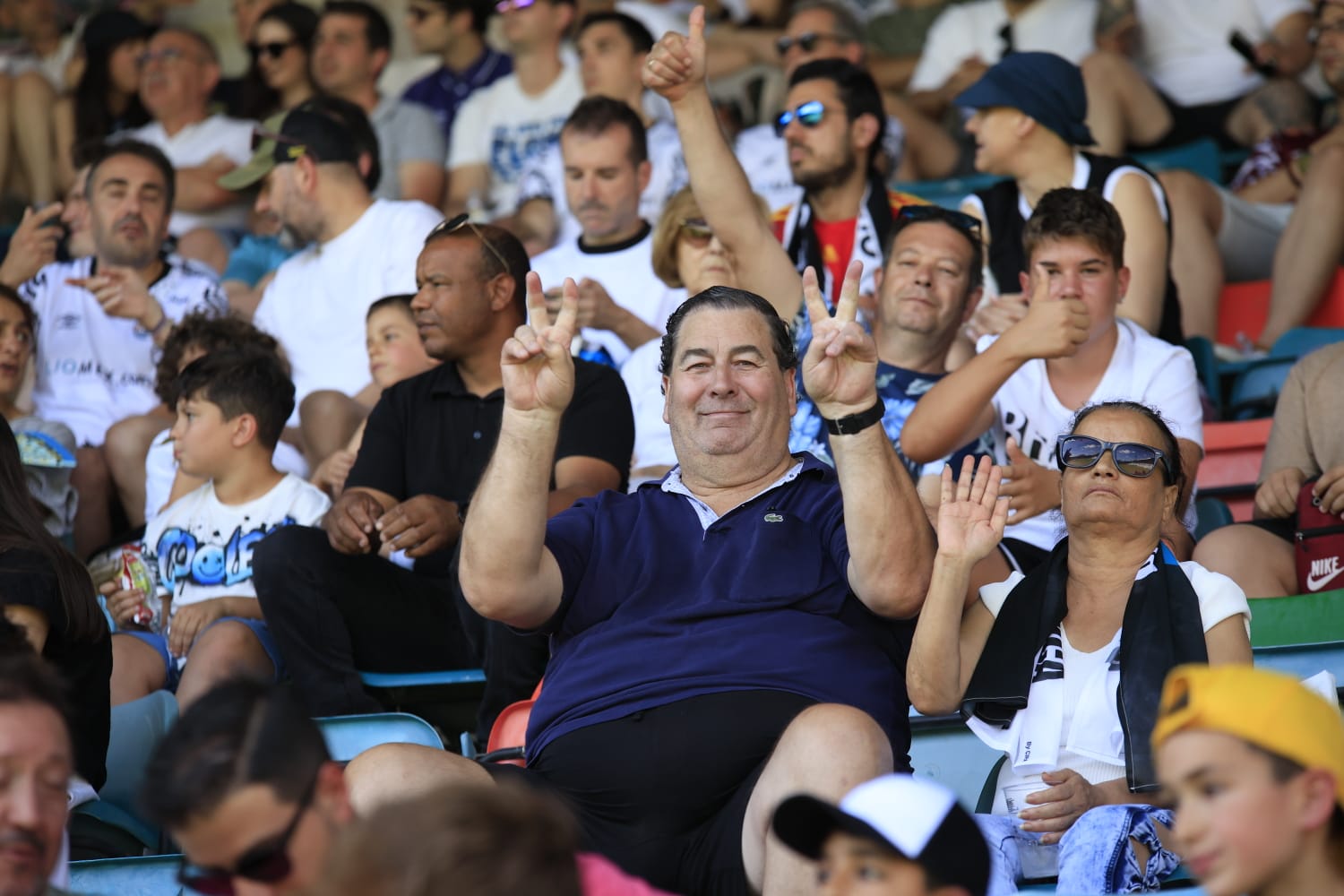 La grada del Helmántico, en la final por el ascenso a Segunda RFEF