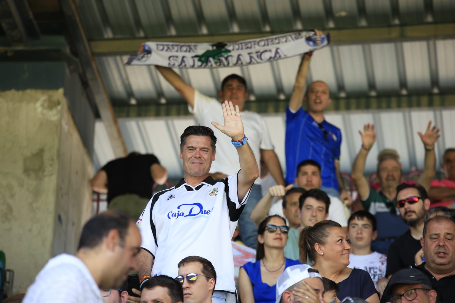 La grada del Helmántico, en la final por el ascenso a Segunda RFEF