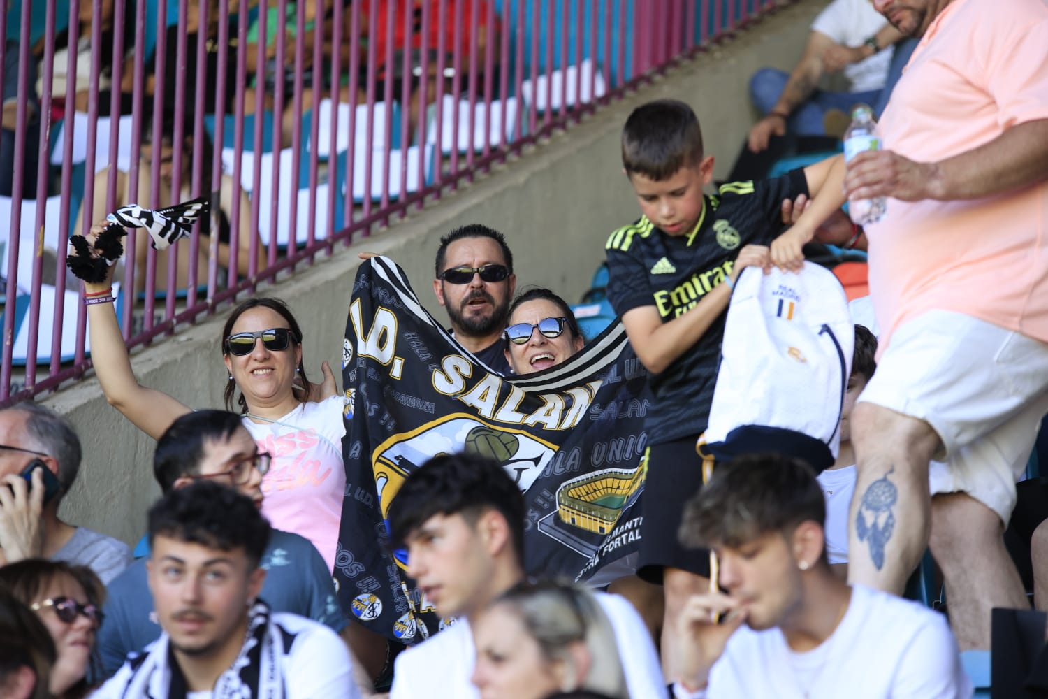 La grada del Helmántico, en la final por el ascenso a Segunda RFEF