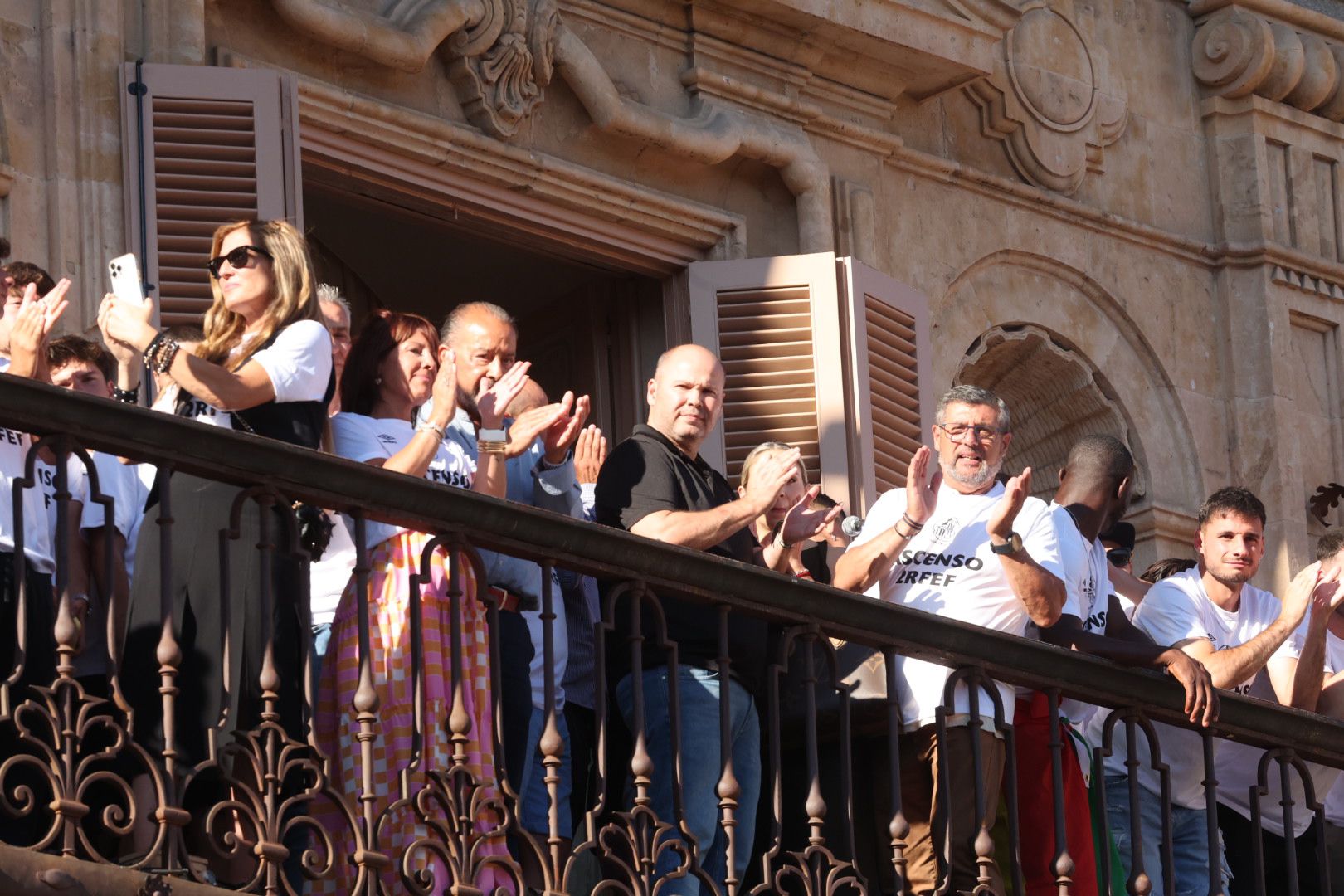 El Salamanca UDS ofrece su ascenso a la ciudad en el Ayuntamiento
