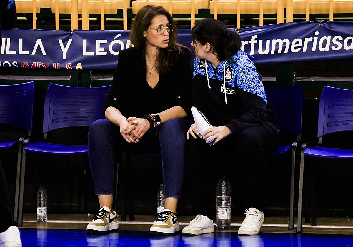 Montañana, junto a Raquel Romo, en Würzburg.