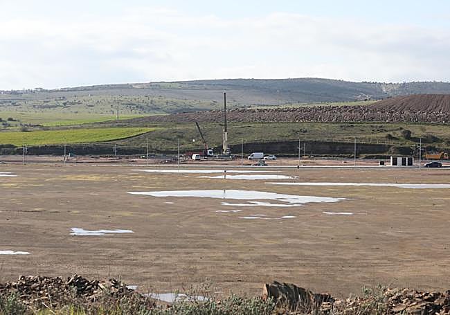Trabajos en la zona del Puerto Seco.